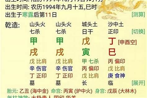 八字五行数字|八字算命器